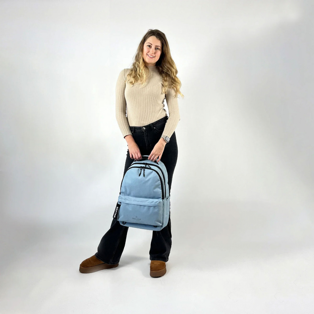 Rucsac Classic Alpha Ice Blue, Walker by Schneiders, 32 x 45 x 23 cm, 29 L, albastru [4]