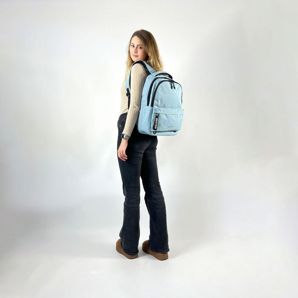 Rucsac Classic Alpha Ice Blue, Walker by Schneiders, 32 x 45 x 23 cm, 29 L, albastru [3]