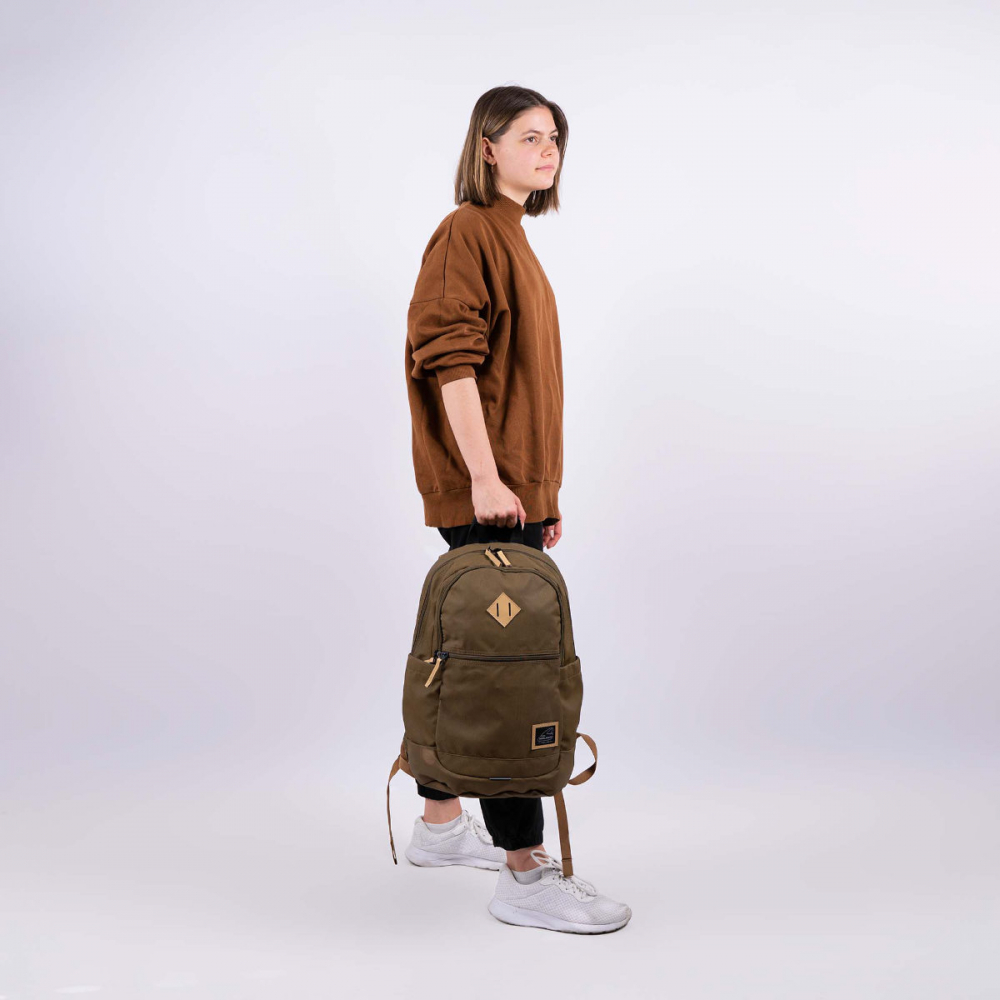 Rucsac Cult, produs Walker by Schneiders, 30x44x18 cm, verde oliv [6]
