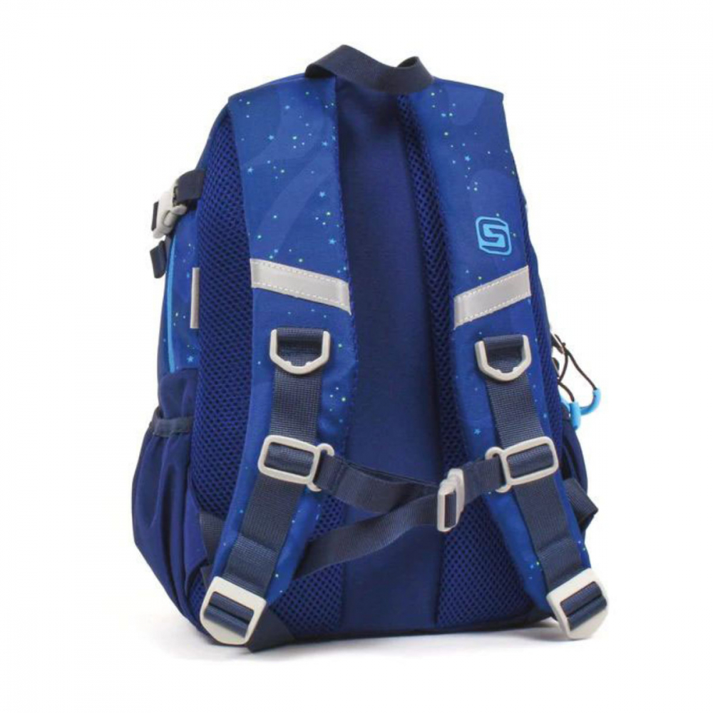 Rucsac Gradinita Little Cosmonaut Albastru, Schneiders Kids, 25 x 35 x 12 cm, 11 L, albastru [2]