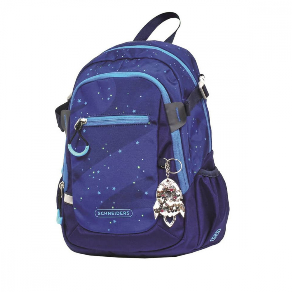 Rucsac Gradinita Little Cosmonaut Albastru, Schneiders Kids, 25 x 35 x 12 cm, 11 L, albastru [1]