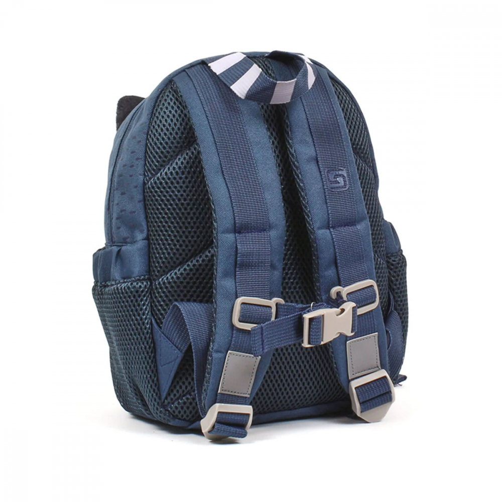 Rucsac Gradinita Mini Rocky Raccoon Gri, Schneiders Kids, 18.5 x 27 x 11 cm, 6 L, gri [2]