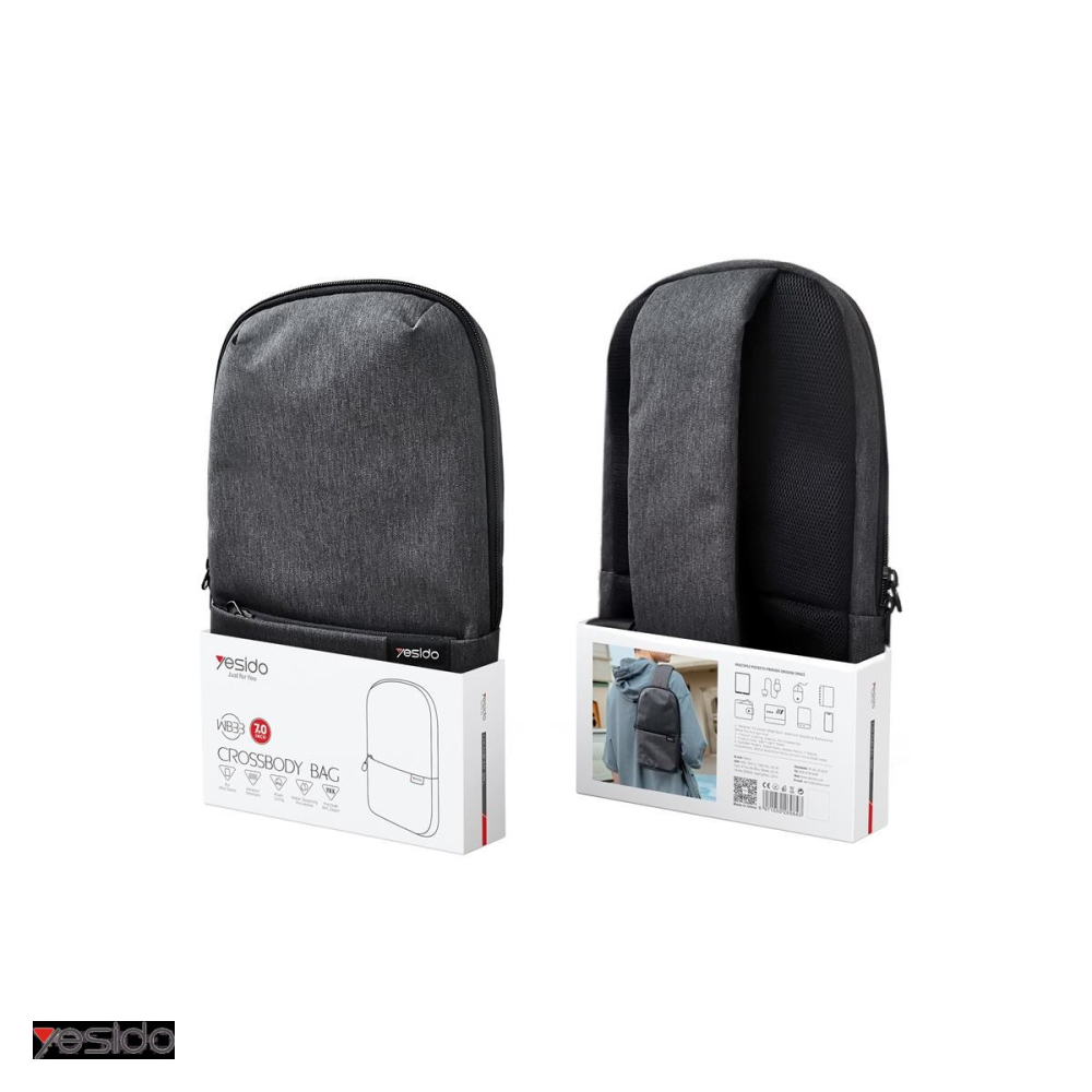 Rucsac impermeabil YESIDO 7", Gri [4]