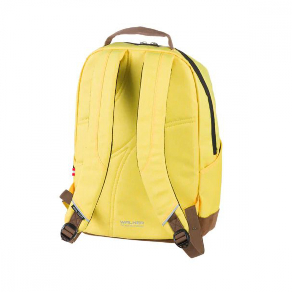 Rucsac lifestyle Pure Eco galben, produs Walker by Schneiders, 30x46x20 cm [2]
