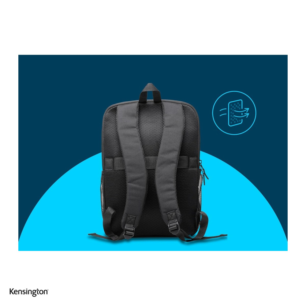 Rucsac pentru laptop Kensington EQ, 14 inch, din poliester reciclat, negru [5]