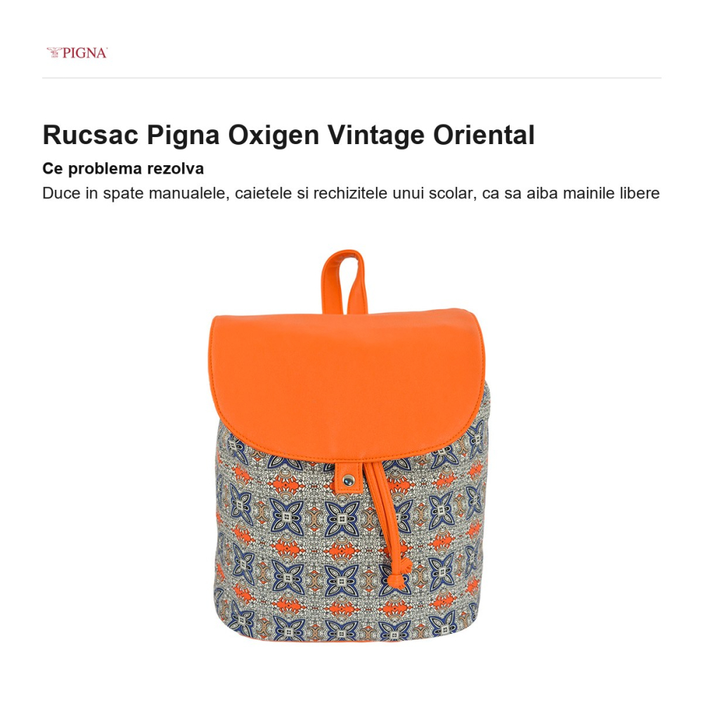 Rucsac Pigna Oxigen Vintage Oriental [2]