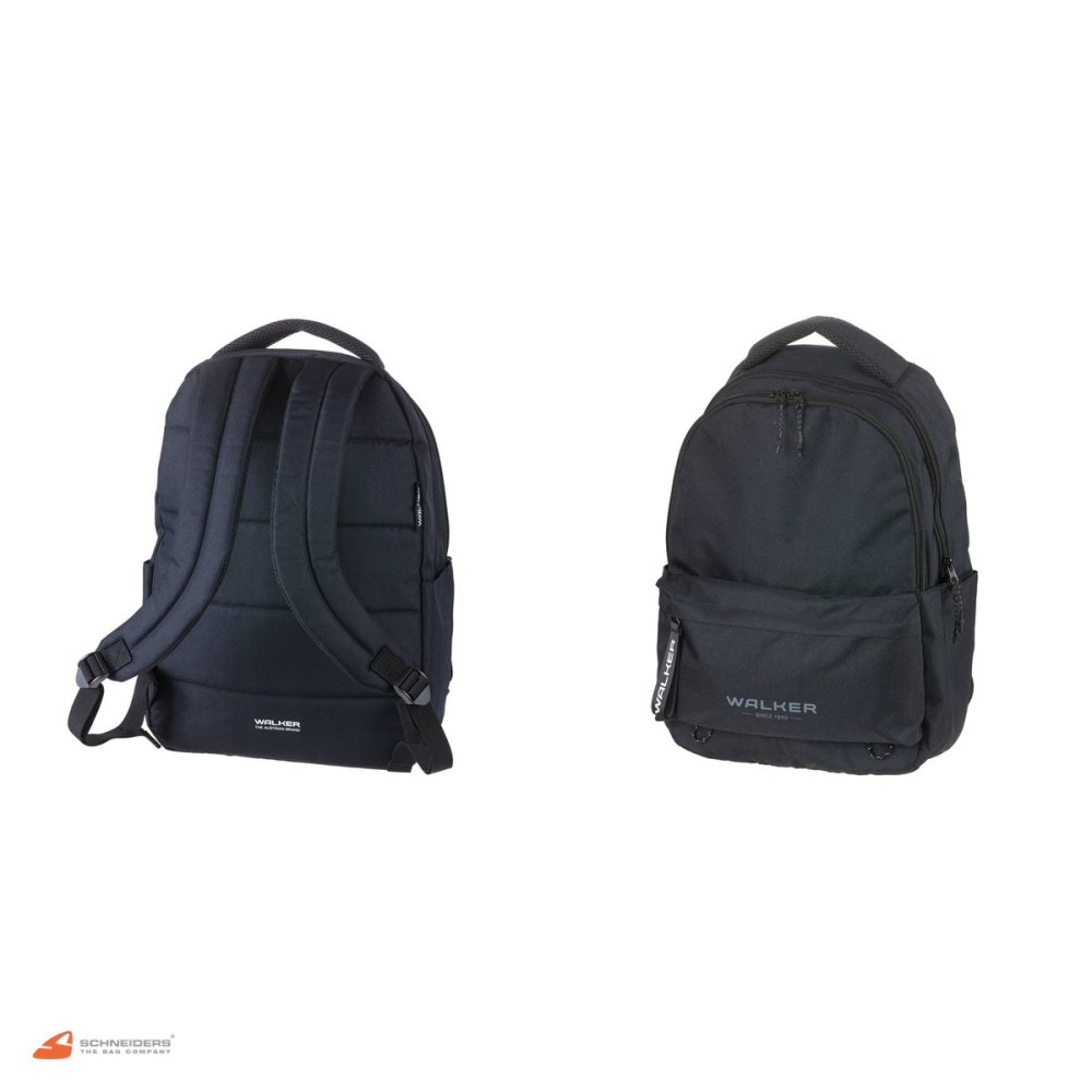 Rucsac Walker by Schneiders Alpha 2024, 32x45x23 cm, 29 l, negru melange [4]