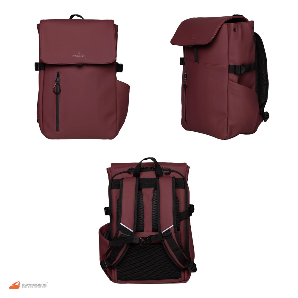Rucsac Walker by Schneiders Aura, 30x44x16 cm, 22 l, raspberry [4]