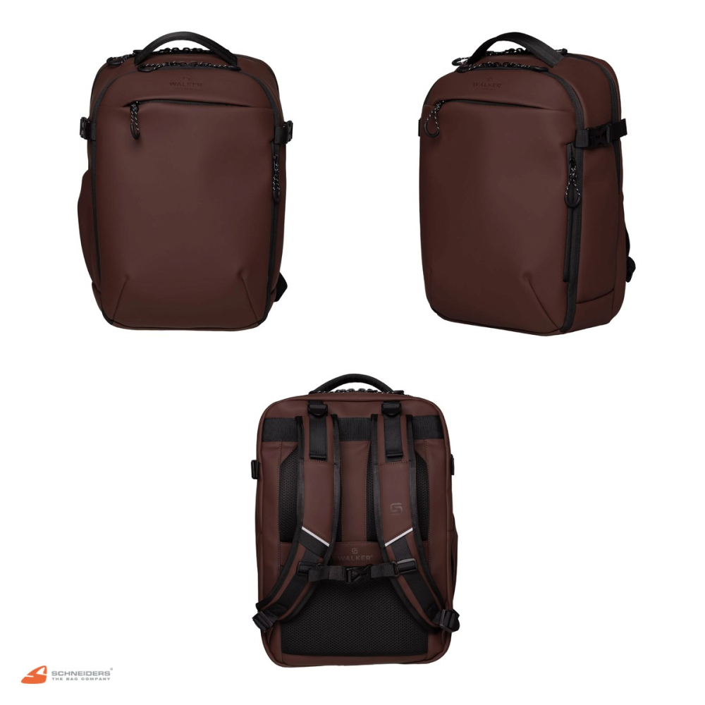 Rucsac Walker by Schneiders Element, 30x44x22 cm, 29 l, brownie [4]