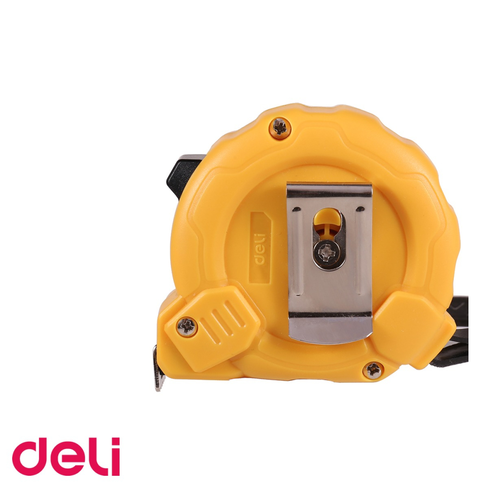 Ruleta de otel Deli, 3m x 16mm, carcasa ABS rezistenta la socuri, pentru masuratori de interior si exterior [5]