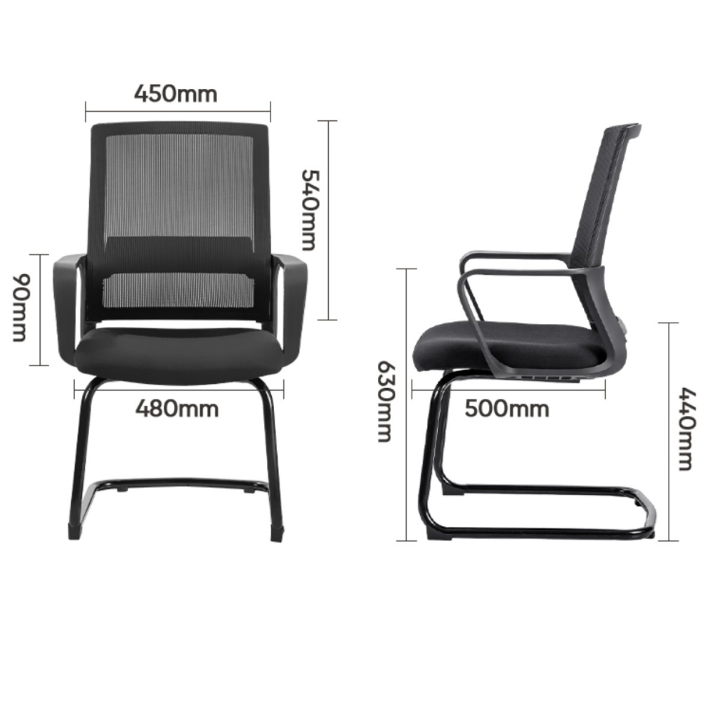 Scaun Birou Ergonom cu Spatar Mesh si Suport Lombar, pentru Birou si Home Office, Ventilatie si Confort Maxim [2]