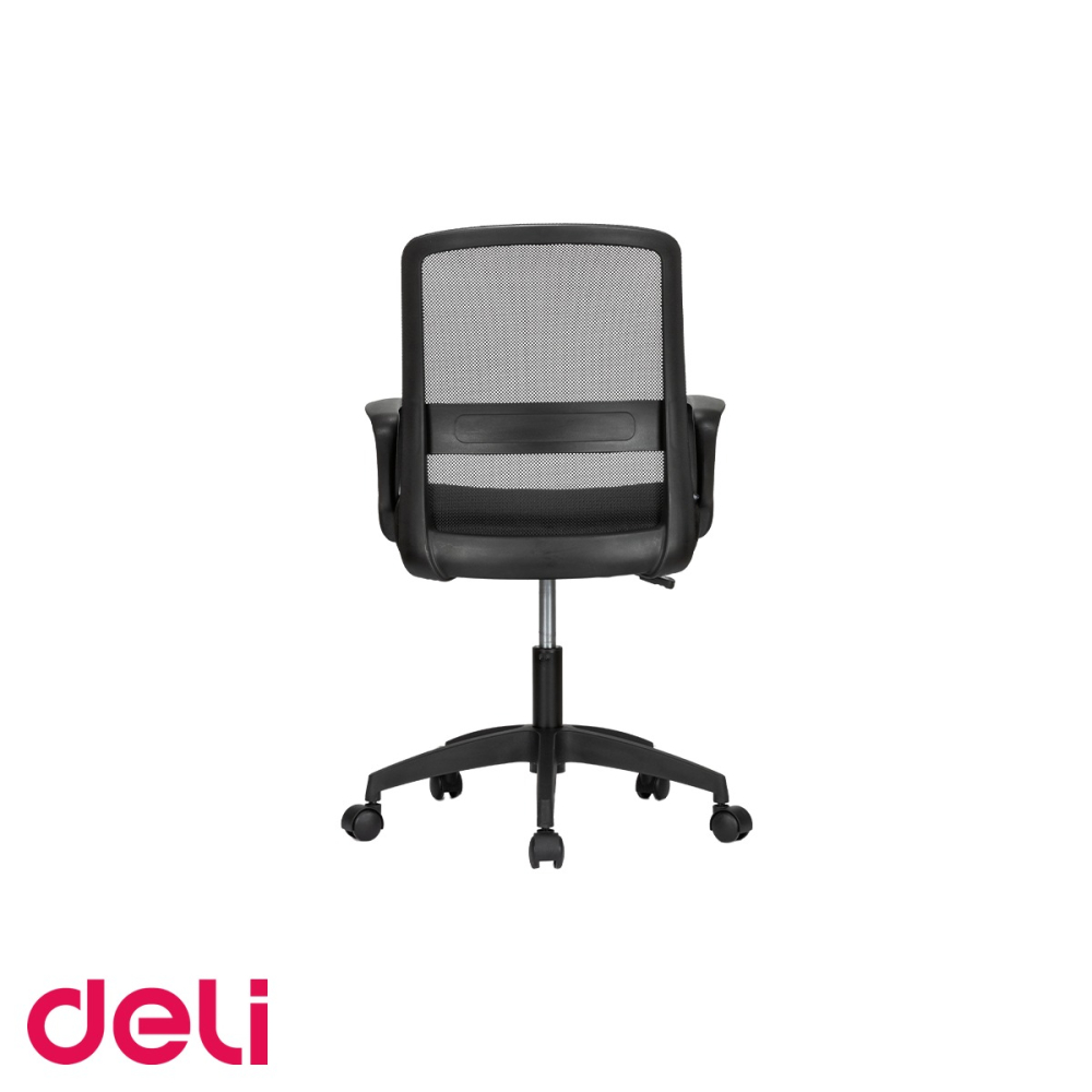 Scaun de birou Deli 4507 cu spatar mesh ergonomic, cotiere fixe si reglare inaltime, pentru uz zilnic la birou [4]