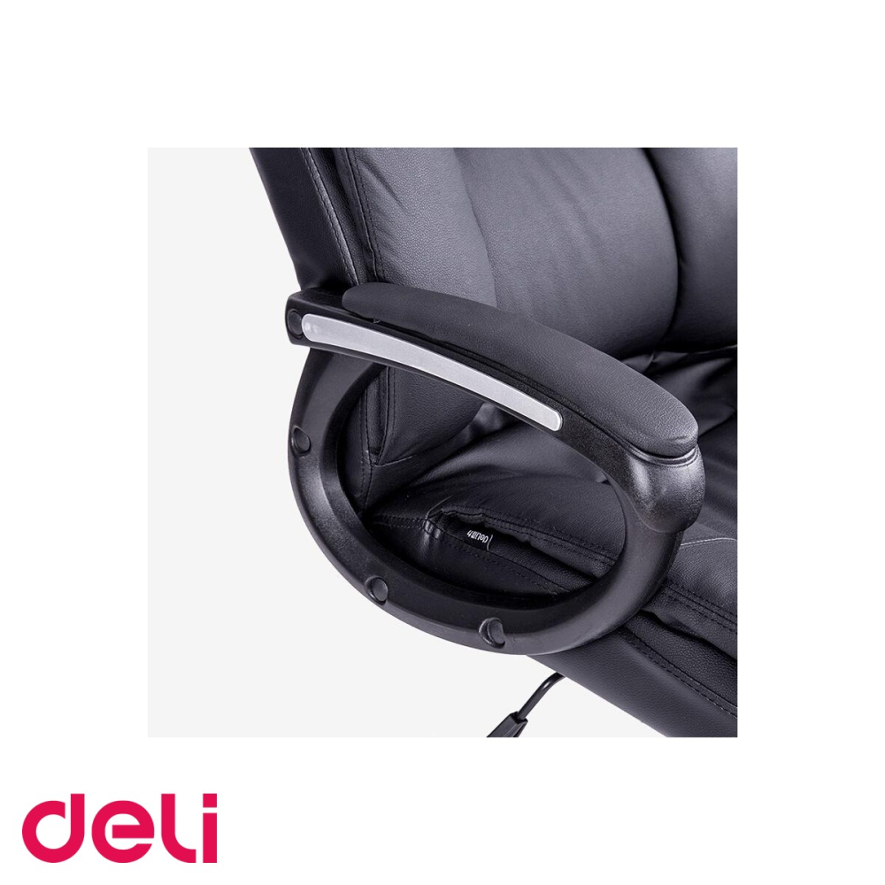 Scaun directorial Deli 4913S, imitatie piele, ergonomic cu 3 zone de presiune, pentru birou [5]