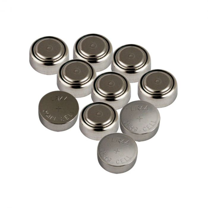 Set 10 baterii alcaline LR44 AG13, Esperanza 95801, tip buton, 1.5V, la blister [3]