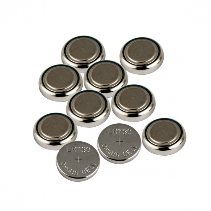 Set 10 baterii alcaline LR54 AG10, Esperanza 95793, tip buton, 1.5V, la blister [3]