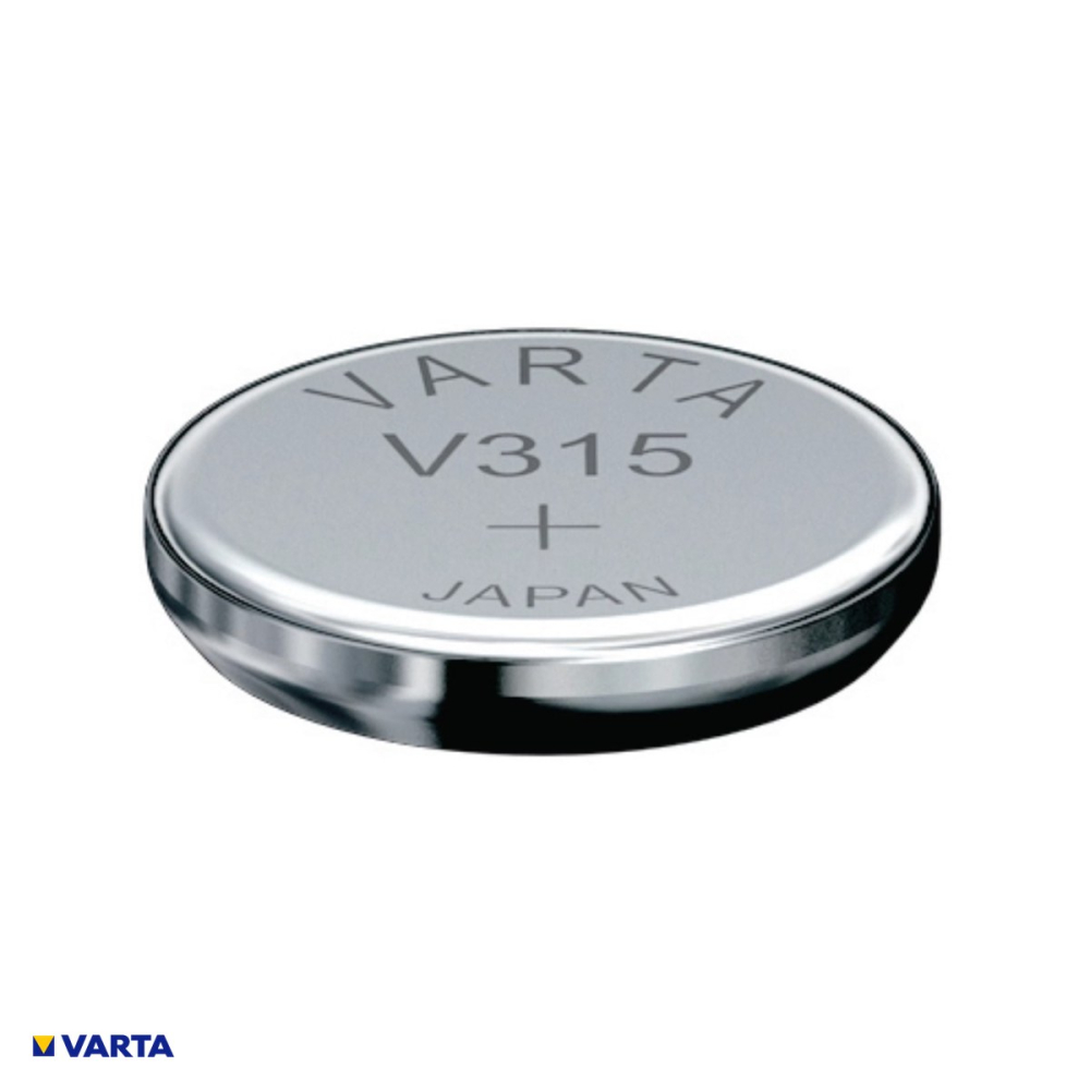Set 10 baterii ceas VARTA V315 SR716SW SR67, oxid de argint, 1.55 V, 20 mAh, 7.9 x 1.65 mm, 10 blistere [4]