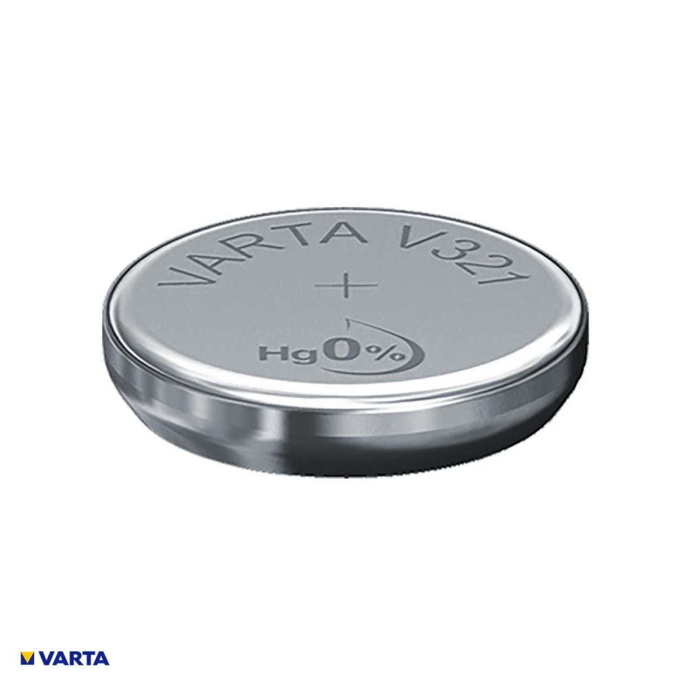 Set 10 baterii ceas VARTA V321 SR616SW SR65, oxid de argint, 1.55 V, 14.5 mAh, 6.8 x 1.65 mm, 10 blistere [4]