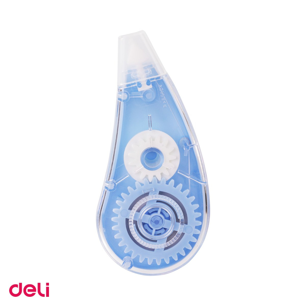 Set 10 benzi corectoare Deli Cover Up, 5mm x 8m, aplicare uscata, dispenser ergonomic, culori asortate [5]