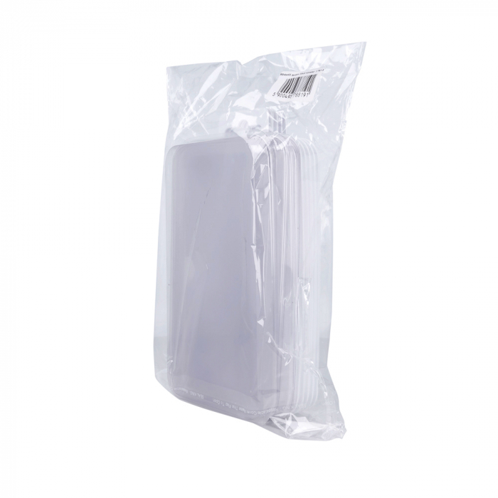 Set 10 blistere pentru ambalare huse smartphone, marime L, dimensiune 170(+30) x 85(+10) x 13(+2) mm, alb cu transparent [3]