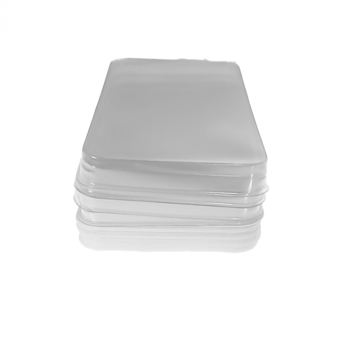Set 10 blistere pentru ambalare huse smartphone, marime XL, dimensiune 180 (+30) x93 (+10) x 15 mm, alb cu transparent [2]