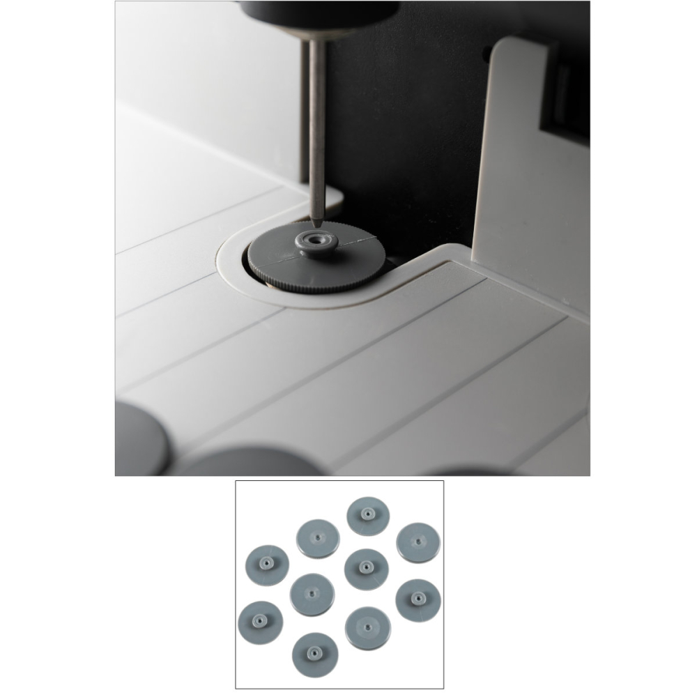 Set 10 discuri perforator 28mm pentru modelele 0130 si 0150, piese de schimb originale, intretinere perforator mare capacitate [2]