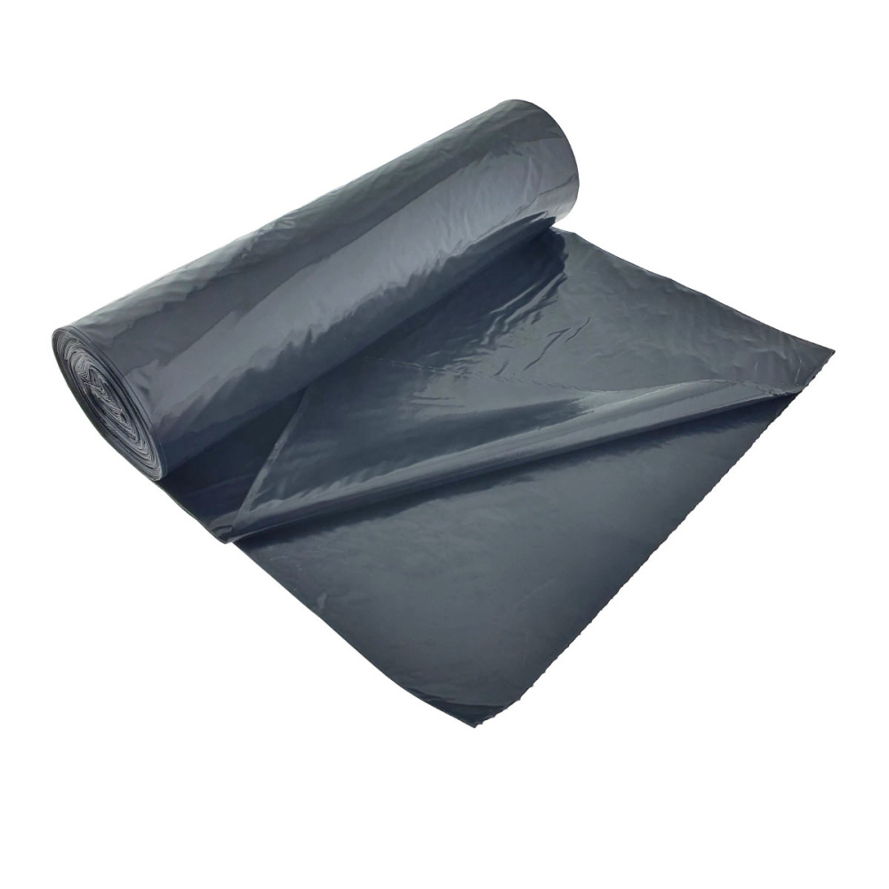 Set 10 Saci Menajeri 240L Super Rezistenti LDPE pentru deseuri voluminoase, curatenie generala si utilizare industriala, 110 x 120 cm, culoare neagra [6]
