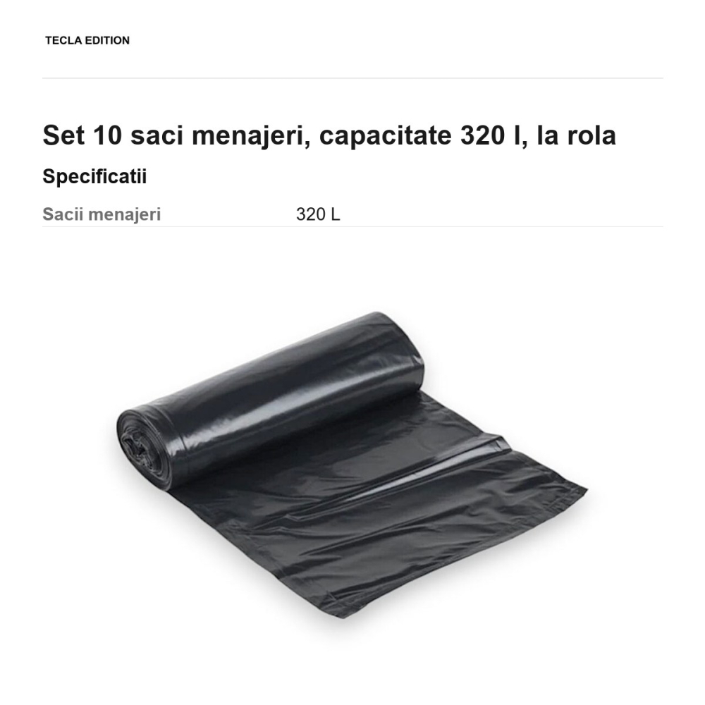 Set 10 saci menajeri, capacitate 320 l, la rola [3]