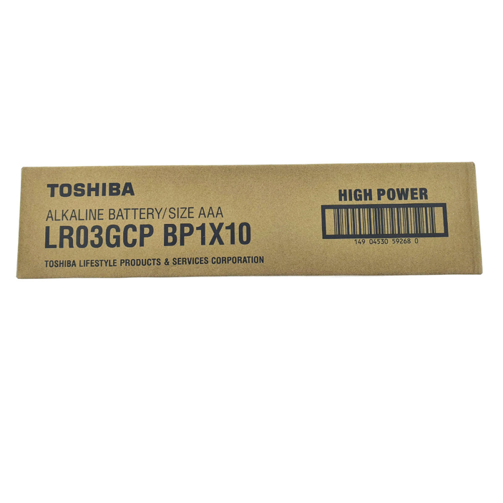Set 100 Baterii Alcaline Toshiba High Power AAA LR03, 1.5V, Performanta Ridicata si Durata Extinsa, pentru Dispozitive Electrice Compacte, Stoc Volum Maxim si Eficienta Cost [4]