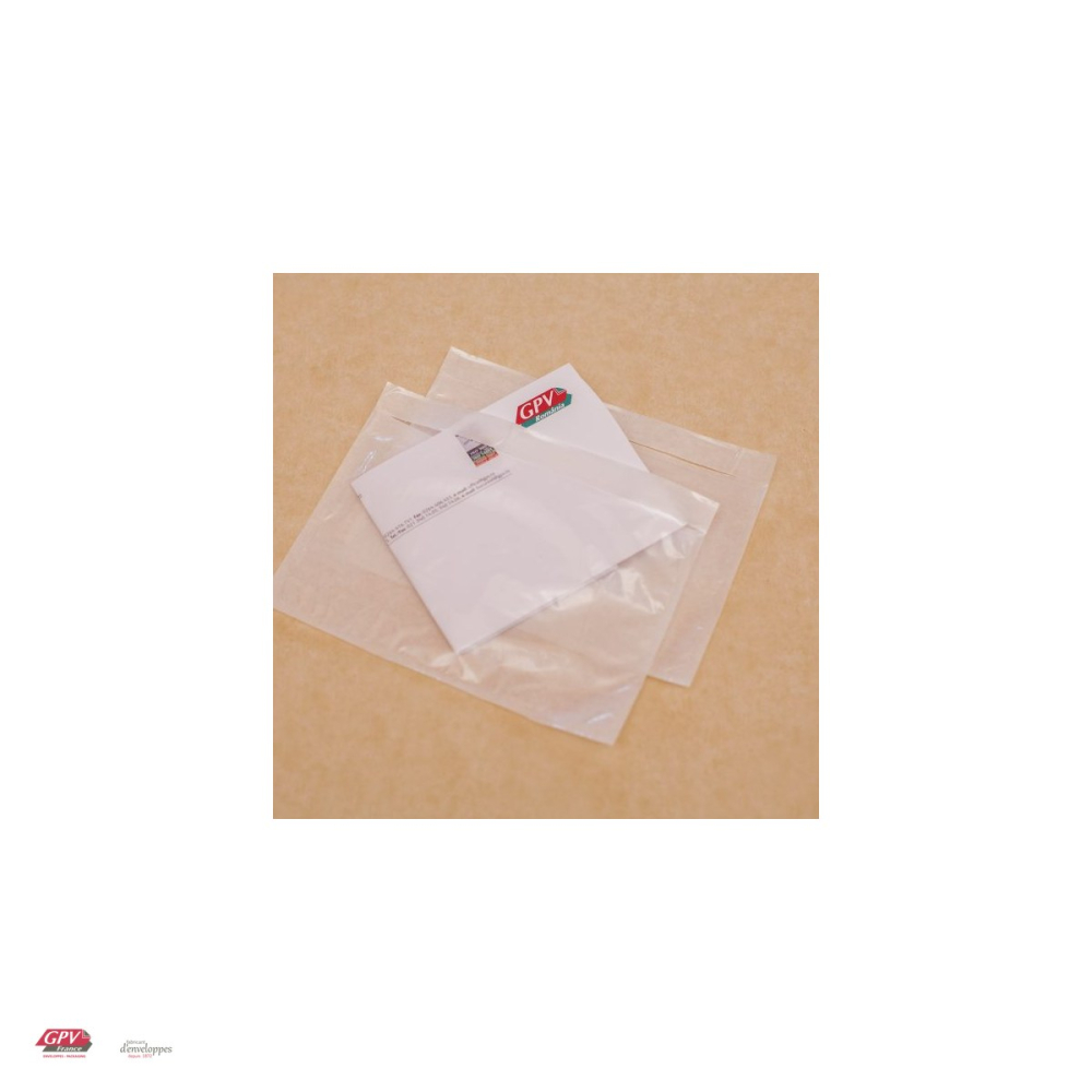 Set 1000 plicuri port document C6 GPV, buzunar 160x110 mm, plastic, cu banda siliconata, in cutie [4]