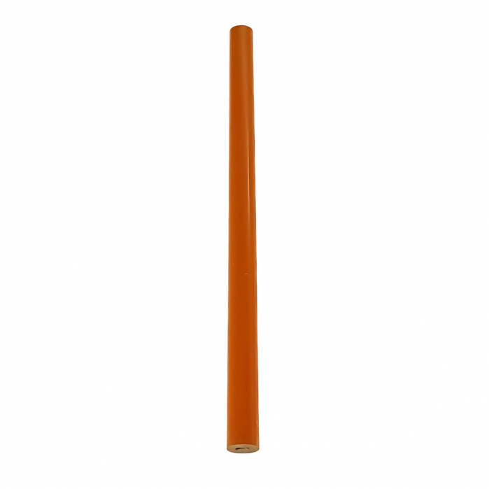 Set 12 creioane dulgher HB pentru lemn, hartie, carton, piatra, beton si caramida, lungime 18 cm, 41723, portocaliu si negru [2]