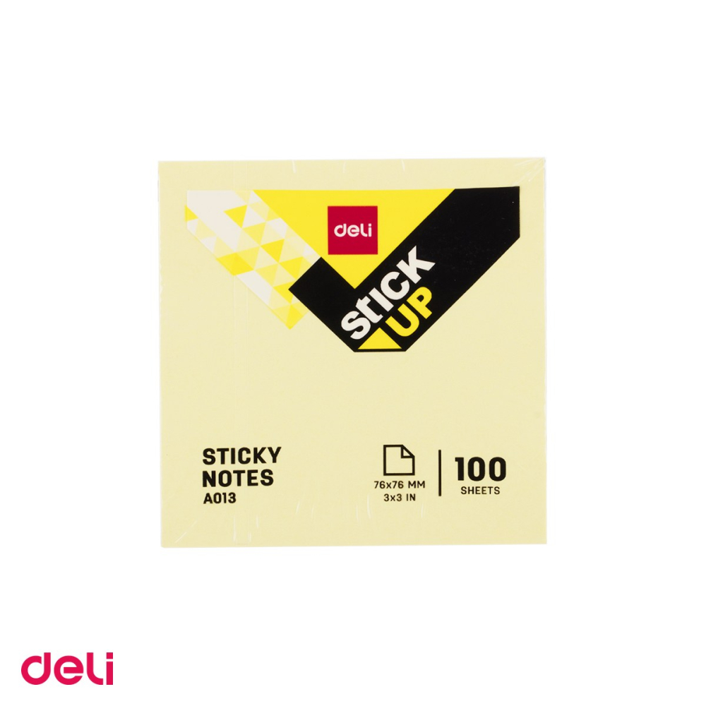 Set 12 notesuri Deli, adeziv diverse culori pastel, 76x76 mm [5]