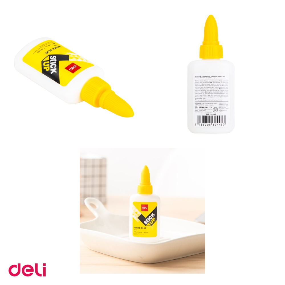 Set 12 tuburi aracet Deli, 40 ml, cu varf subtire, lavabil [4]