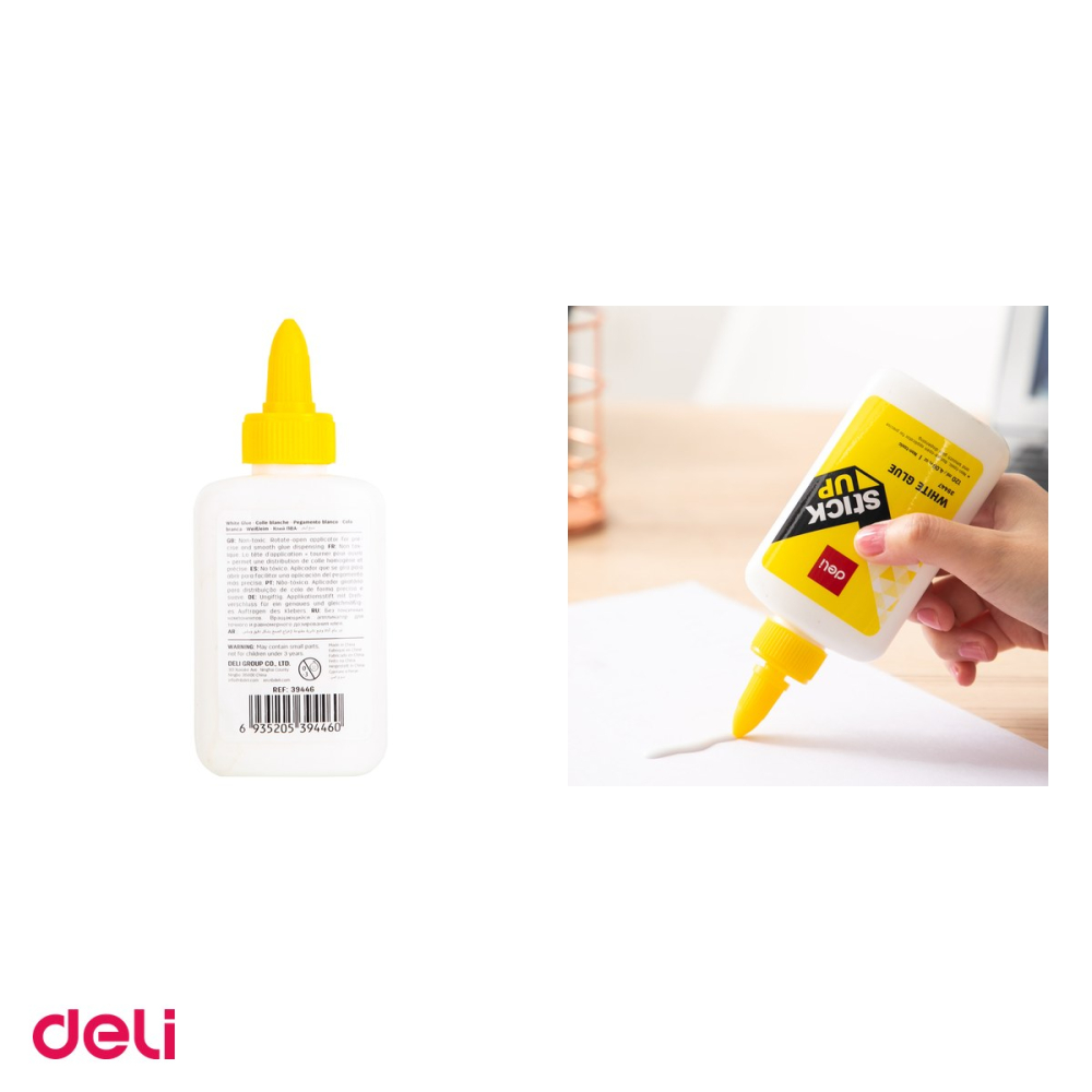 Set 12 tuburi aracet Deli, 80 ml, cu varf subtire, lavabil [4]