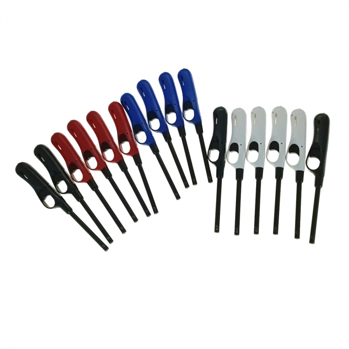 Set 16 brichete cu gaz, BRB00047, reincarcabile, pentru aprins focul, multicolor [2]