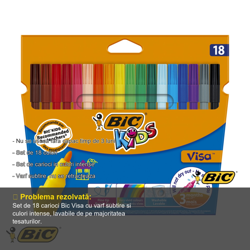 CARIOCA 18 CULORI LAVABILE VISA BIC [2]