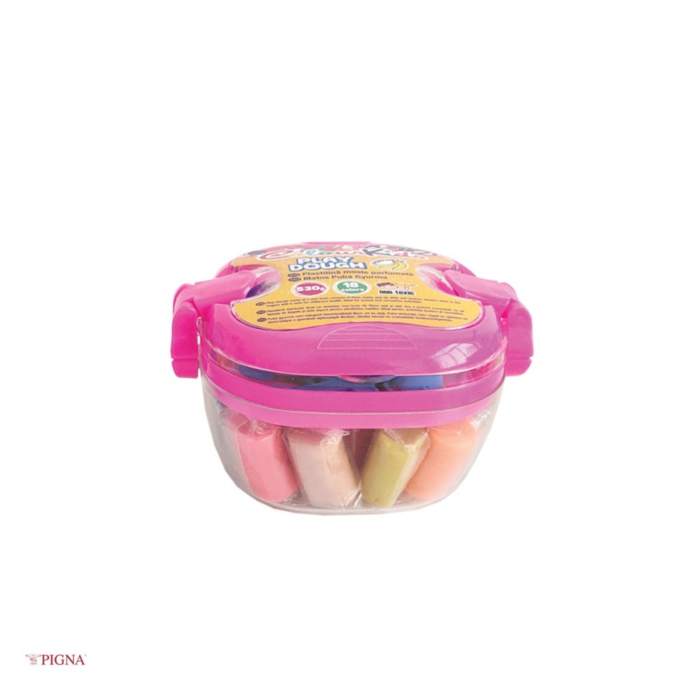 Set 18 plastiline Pigna Colour Kids, 18 culori, 530 g [5]