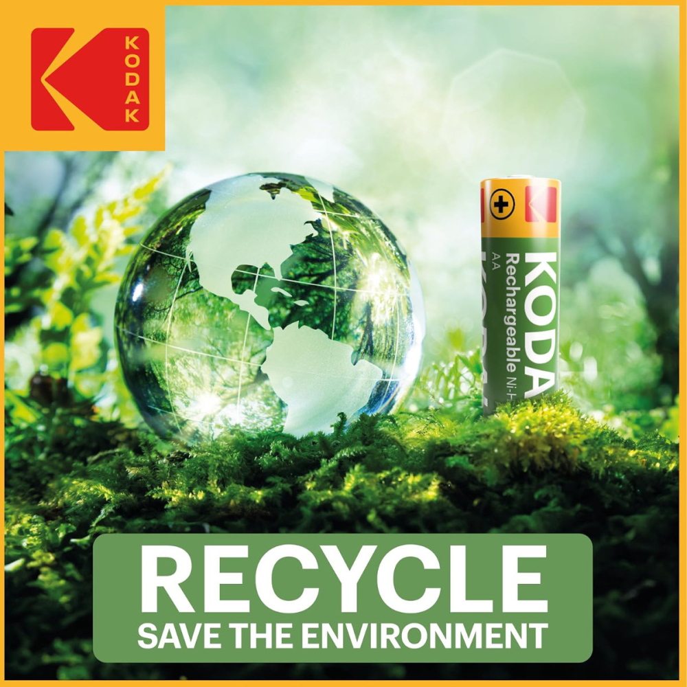 Set 2 Baterii Acumulatori Kodak AA Reincarcabile, 2600 mAh, Ready To Use, Pentru Dispozitive High-Drain, Gata incarcate [6]