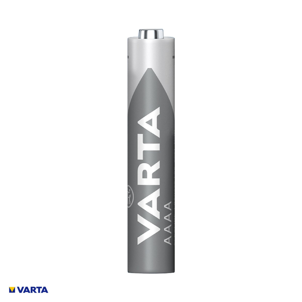 Set 2 baterii alcaline VARTA AAAA LR61 tip 4061, 1.5 V, 8.3 x 42.5 mm, in blister [4]