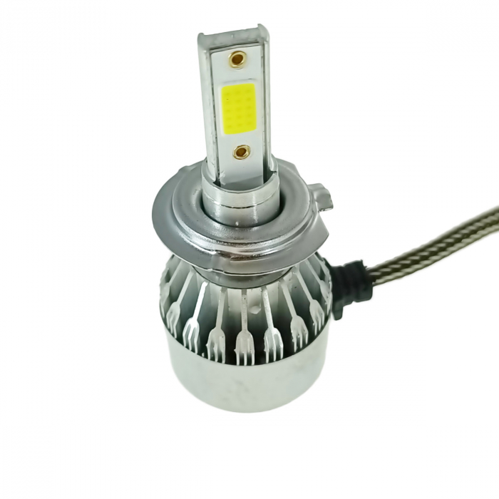 Set 2 becuri auto LED, BA-C6-2-6000, C6, H7, 6000K, 36W, COB [3]
