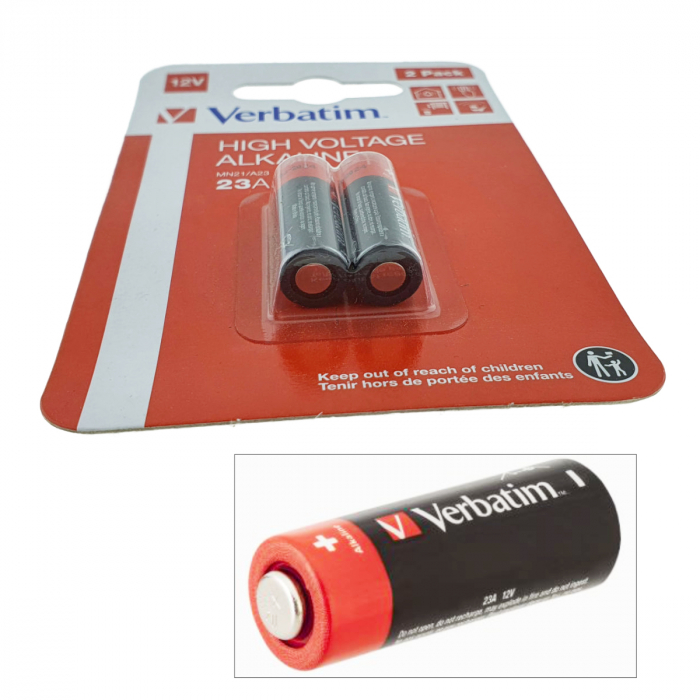 Baterii Verbatim, Alkaline, 12V, 23A, 2buc [3]