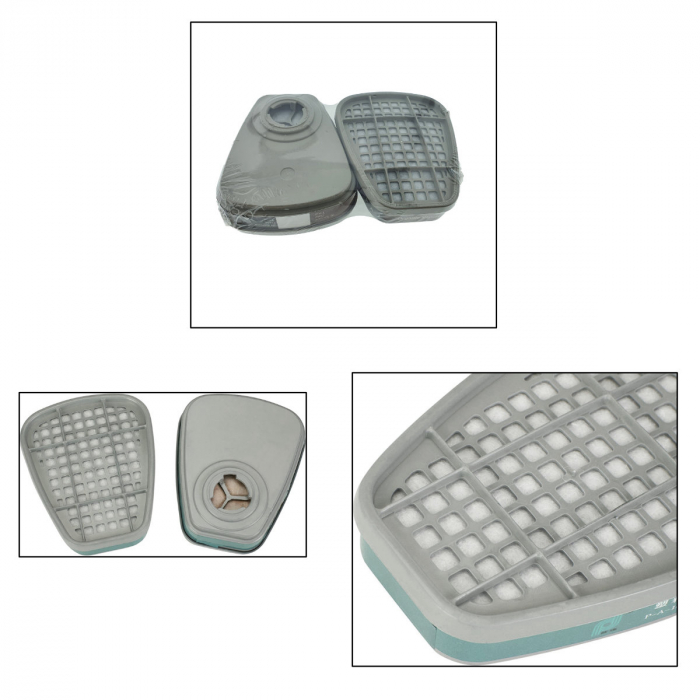 Set 2 cartuse filtrante FAE-31288, de inlocuire, pentru masca respiratorie [2]