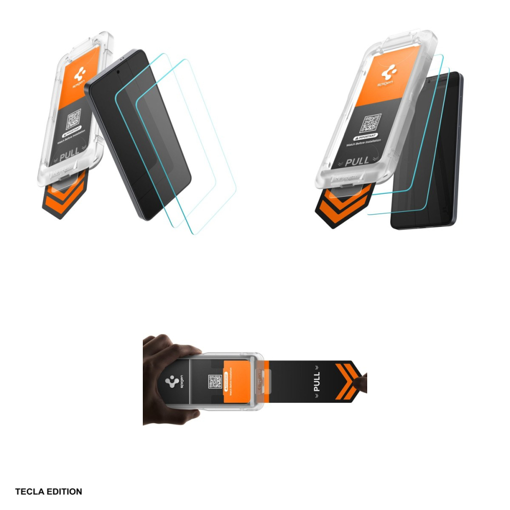 Set 2 folii sticla temperata pentru Samsung Galaxy S26 Plus, transparent, Spigen, Glas Tr Ez [4]