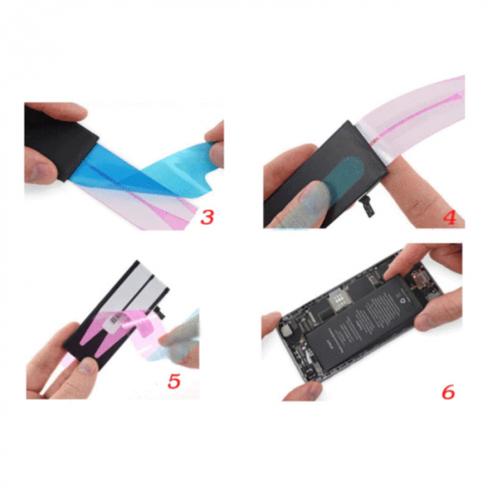 Set 3 benzi adezive anti-statice pentru baterie smartphone [5]