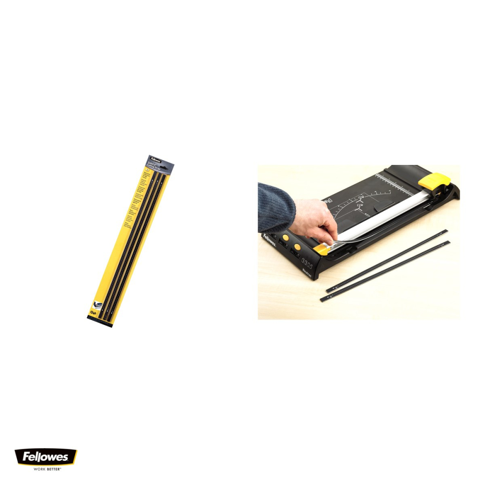 Set 3 benzi de taiere Fellowes pentru trimmer A3, compatibile cu ghilotinele Fellowes Proton si Electron [4]