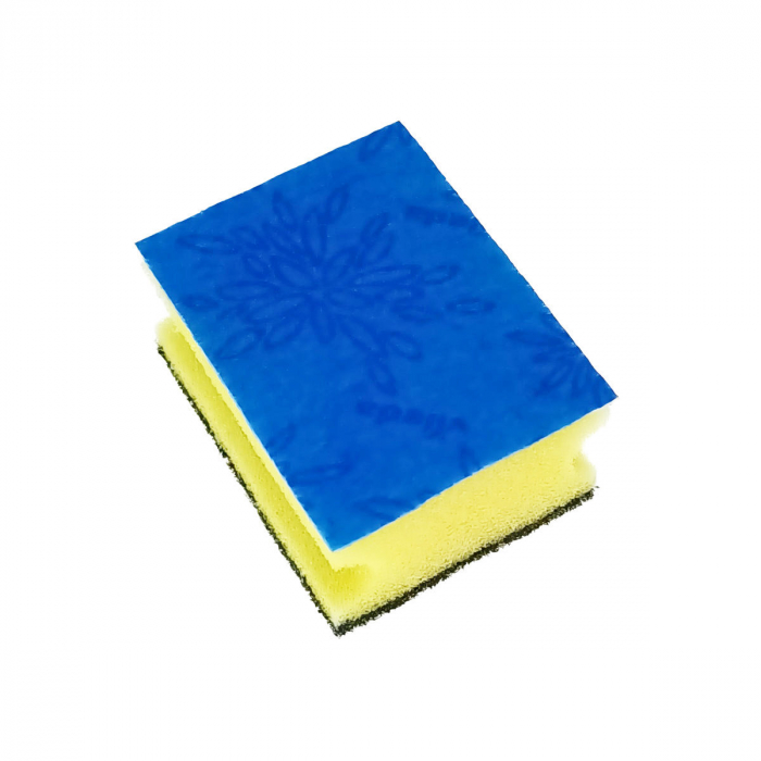 Set 3 bureti Vileda Glitzi Plus Sponge 00144, 88 x 68 x 45 mm, super absorbanti [3]