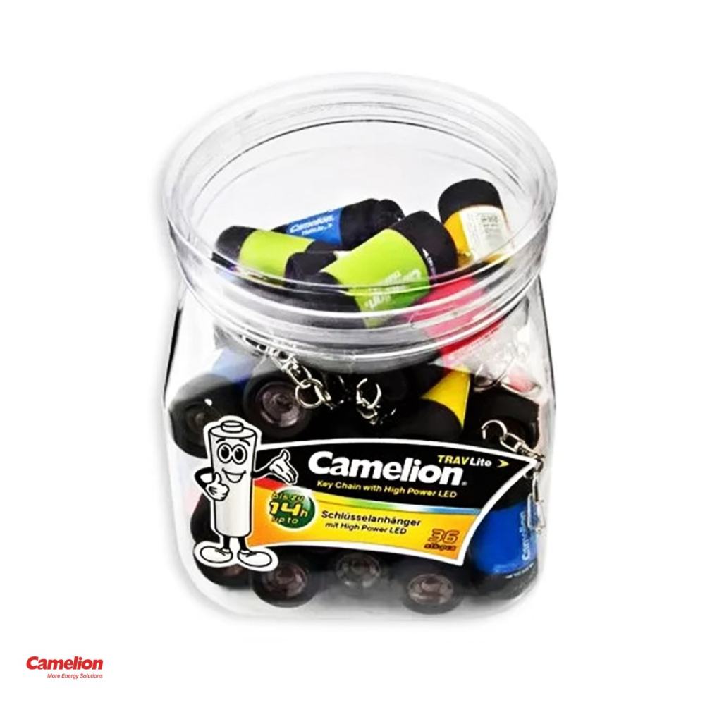 Set 3 lanterne breloc Camelion SL3013, LED, 5 lm, baterii AG13 incluse, diverse culori [4]