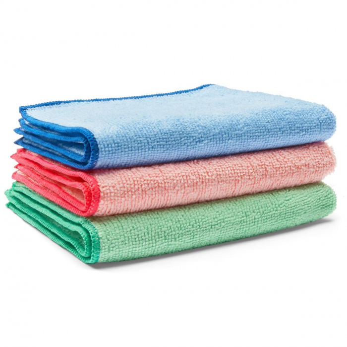 Set 3 lavete Vileda Microfibre Ultra Fresh 21740, 30 x 30 cm, multifunctionale [2]