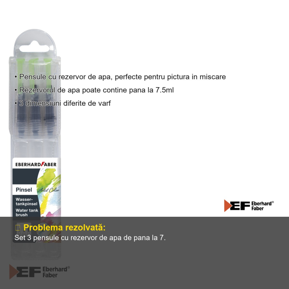 SET 3 PENSULE CU REZERVOR EBERHARD FABER [3]