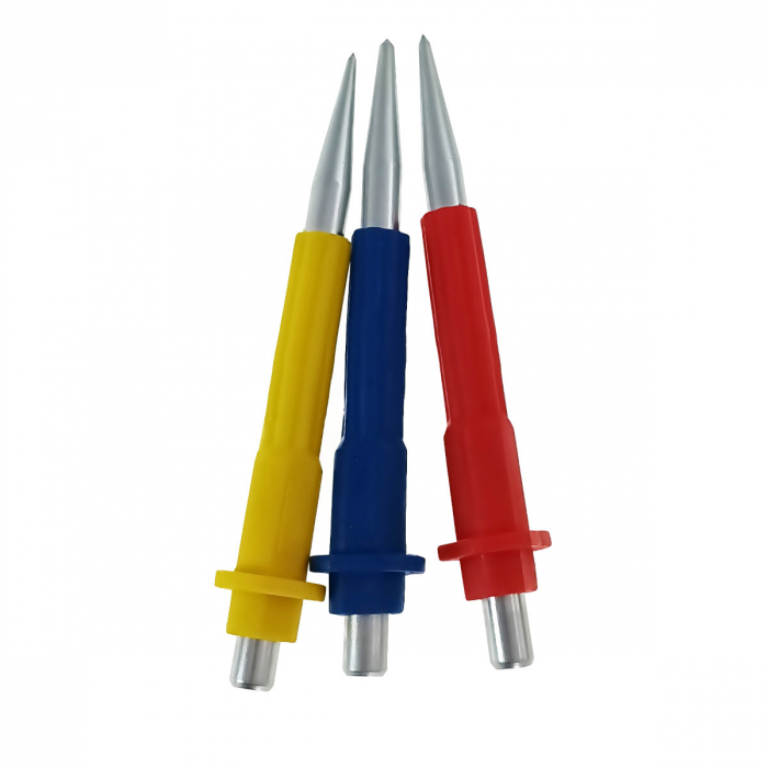 Set 3 piese de dorn cu maner izolat, cu varfuri de 1.5/2.0/3.0mm, din otel, multicolor [3]
