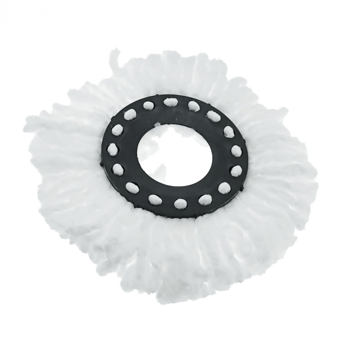 Set 3 rezerve de curatare pentru mop rotativ, Esperanza 96485, diametru inel interior 16 cm, lungime microfibra 9 cm, reutilizabile [5]